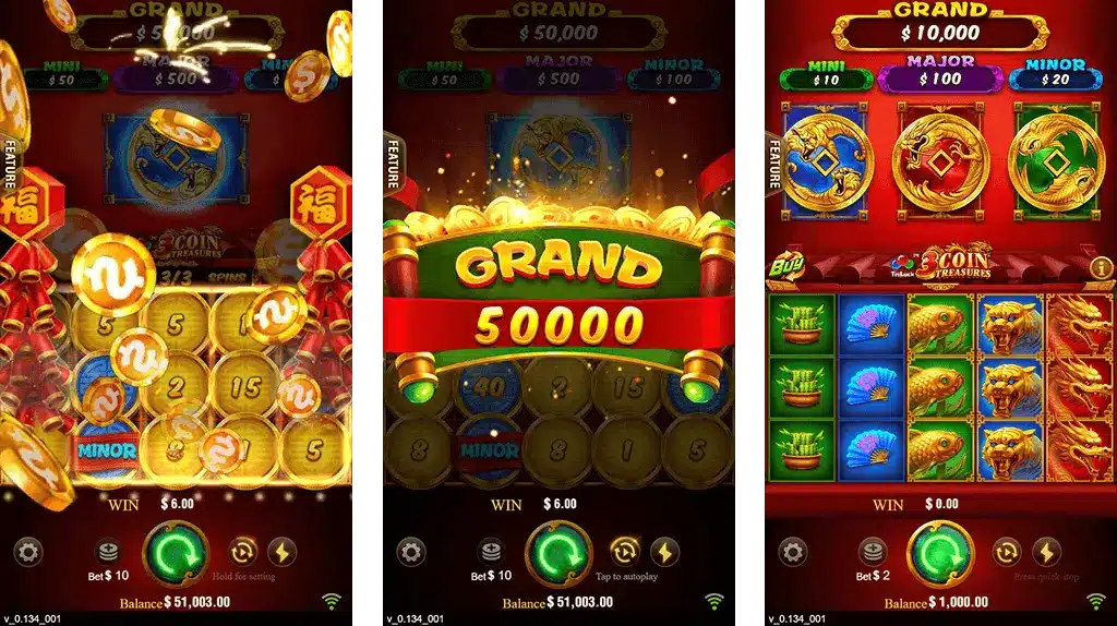 3 Coins Lottery77 Bonus
